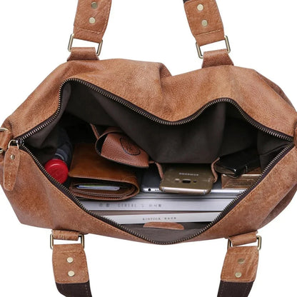 Men's Single Shoulder Genuine Leather Crossbody s for Men Large Capacity Fashion Messenger Bag Top Layer Cowhide