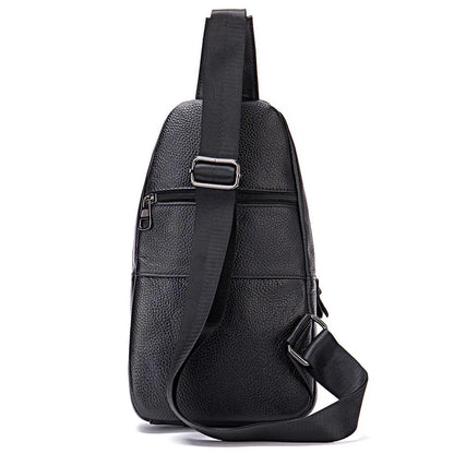 Men's Sling Casual Men’s s Genuine Leather Shoulder Crossbody Man Travel Chest Pack Side Bags My Orders