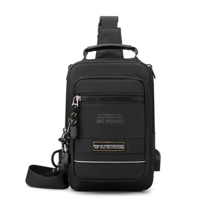 Men's Sports Leisure Chest Pack Designer Male Travel Fashion Crossbody Bags Waterproof Nylon Man Shoulder Bags Light Handbags