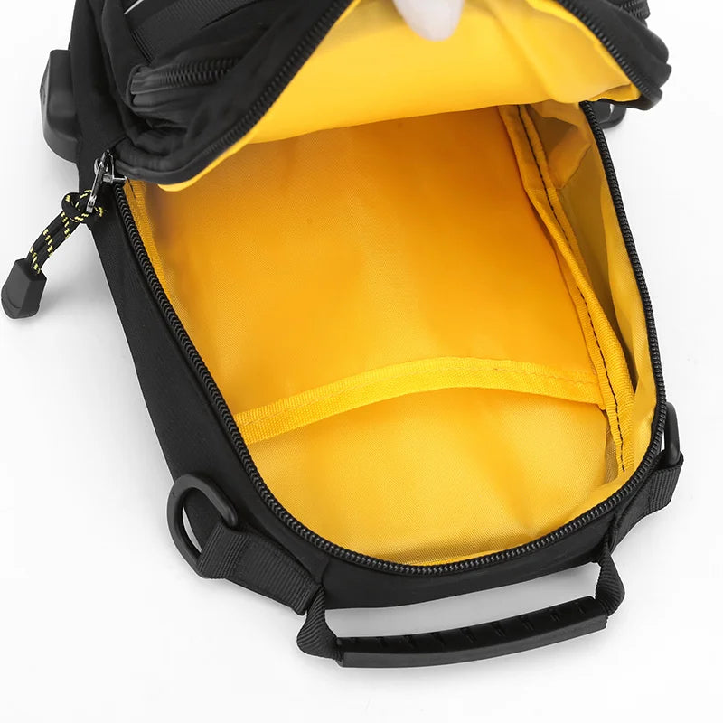 Men's Sports Leisure Chest Pack Designer Male Travel Fashion Crossbody Bags Waterproof Nylon Man Shoulder Bags Light Handbags