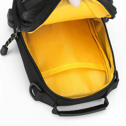 Men's Sports Leisure Chest Pack Designer Male Travel Fashion Crossbody Bags Waterproof Nylon Man Shoulder Bags Light Handbags