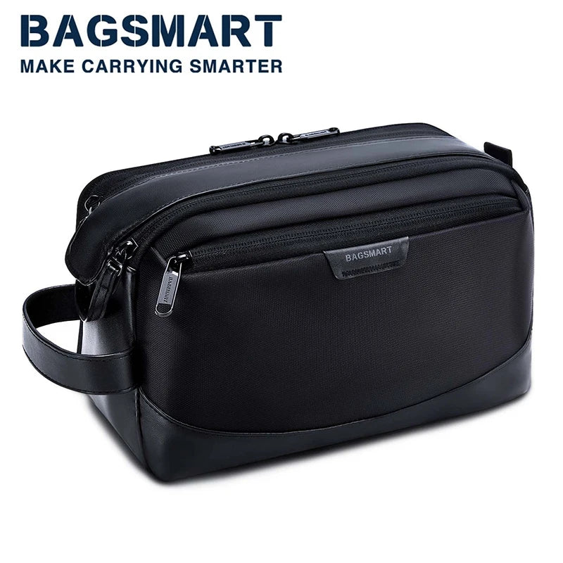 Men's Toiletry Bag BAGSMART Large Toiletry Organizer Dopp Kit Waterproof Bathing Bags for Toiletries Travel Accessories