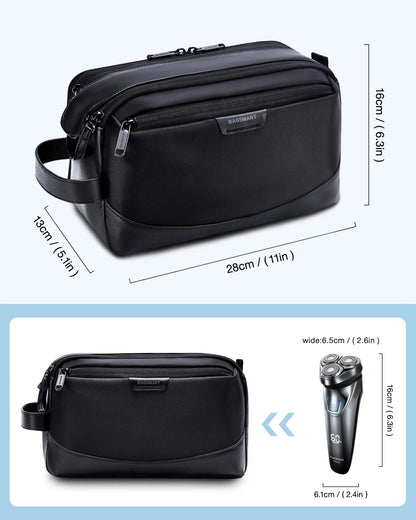 Men's Toiletry Bag BAGSMART Large Toiletry Organizer Dopp Kit Waterproof Bathing Bags for Toiletries Travel Accessories