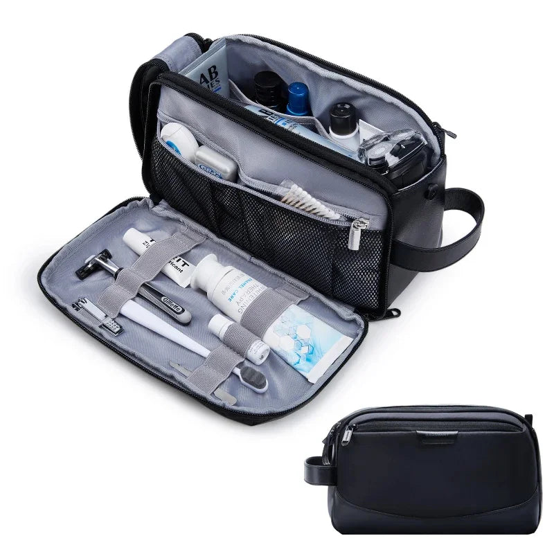 Men's Toiletry Bag BAGSMART Large Toiletry Organizer Dopp Kit Waterproof Bathing Bags for Toiletries Travel Accessories