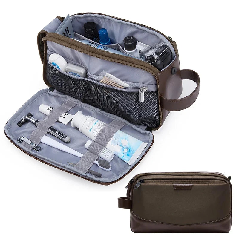 Men's Toiletry Bag BAGSMART Large Toiletry Organizer Dopp Kit Waterproof Bathing Bags for Toiletries Travel Accessories