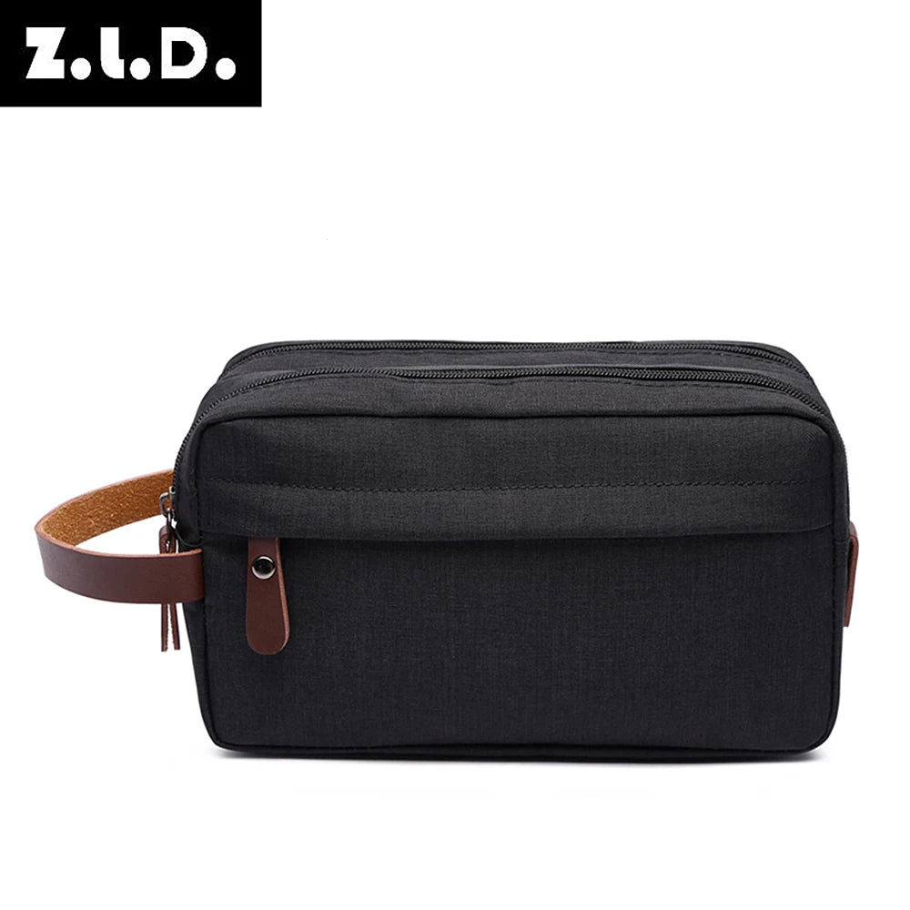 Men's Toiletry Bag Travel Dopp Kit Bathroom Shaving Organizer for Toiletries Overnight Organizer Bag Beauty Case