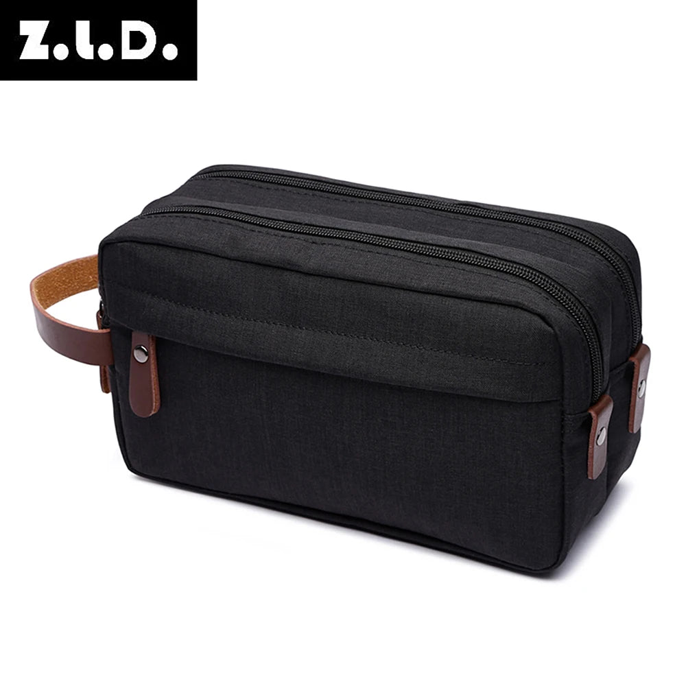 Men's Toiletry Bag Travel Dopp Kit Bathroom Shaving Organizer for Toiletries Overnight Organizer Bag Beauty Case