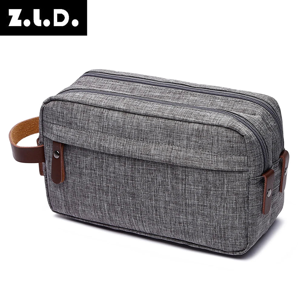 Men's Toiletry Bag Travel Dopp Kit Bathroom Shaving Organizer for Toiletries Overnight Organizer Bag Beauty Case