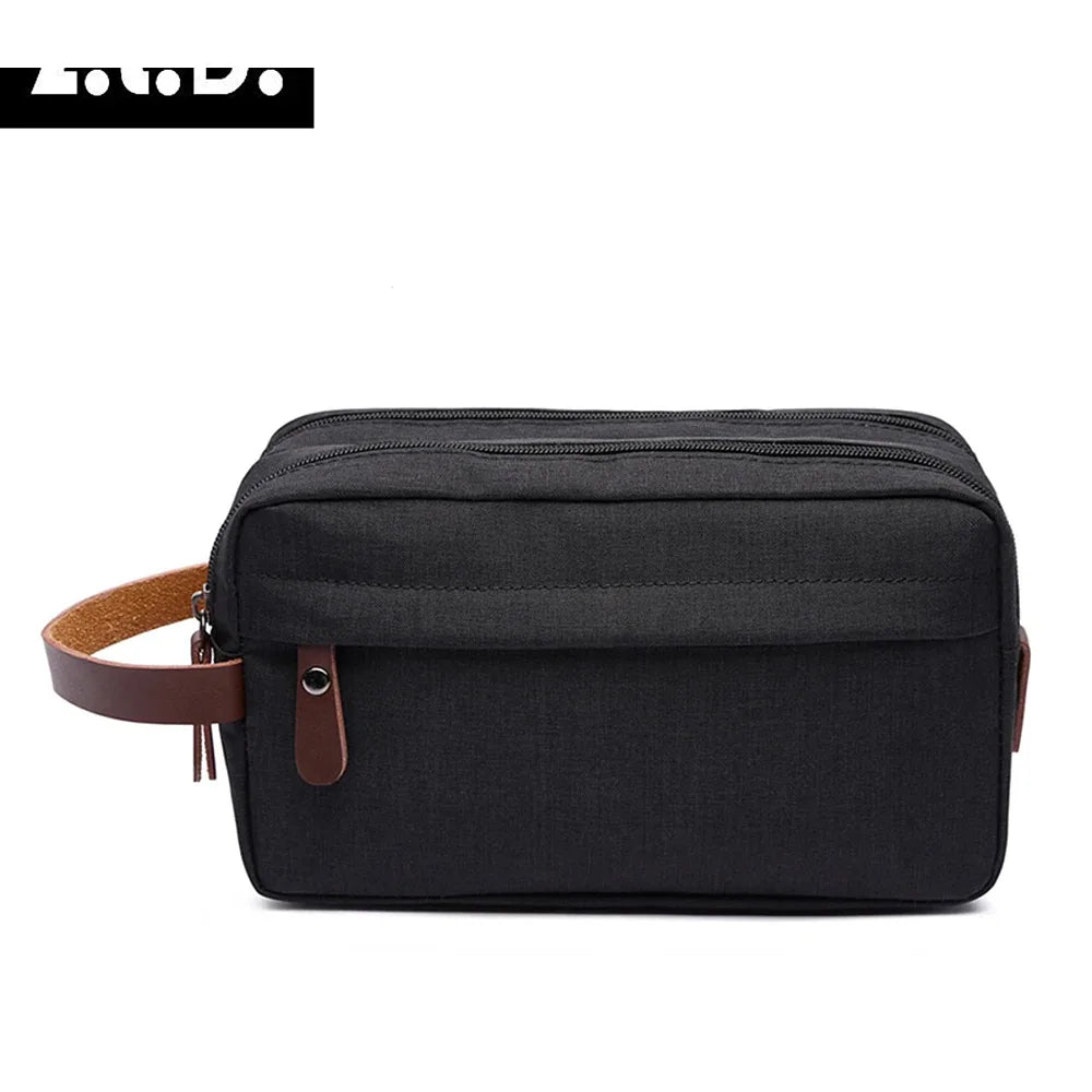Men's Toiletry Bag Travel Dopp Kit Bathroom Shaving Organizer for Toiletries Overnight Organizer Bag Beauty Case