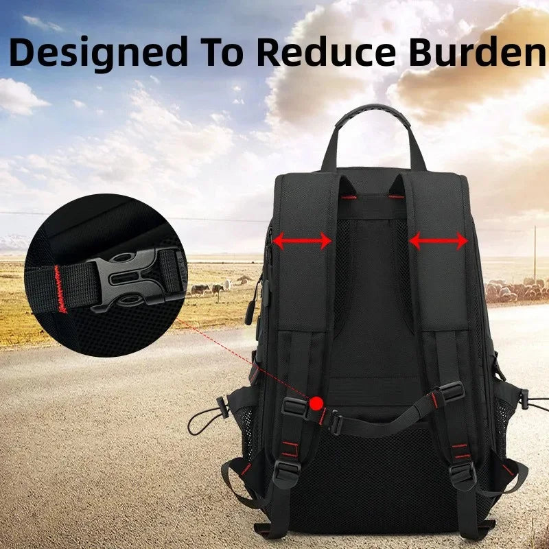 Men's Traveling 50-80L Large Capacity Business For Men 17 Inch Laptop Bags Fashion Oxford With Shoe Backpack