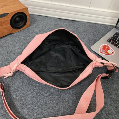 Men's Trend Chest Packs Waterproof Nylon Large-capacity Male Fashion Shoulder Bags High Quality Light Man Leisure Crossbody Bags