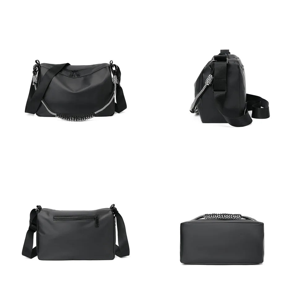 Men's Trend Nylon Crossbody Bag Designer Large-capacity Waterproof Men Versatile Messenger Bag Female Men Shoulder Bags