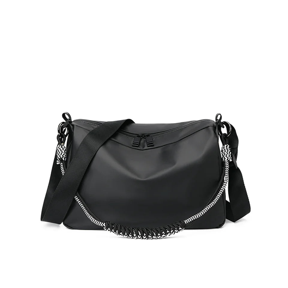 Men's Trend Nylon Crossbody Bag Designer Large-capacity Waterproof Men Versatile Messenger Bag Female Men Shoulder Bags