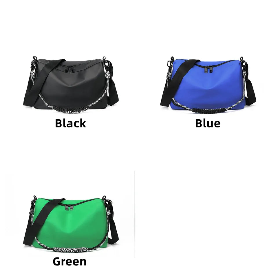 Men's Trend Nylon Crossbody Bag Designer Large-capacity Waterproof Men Versatile Messenger Bag Female Men Shoulder Bags