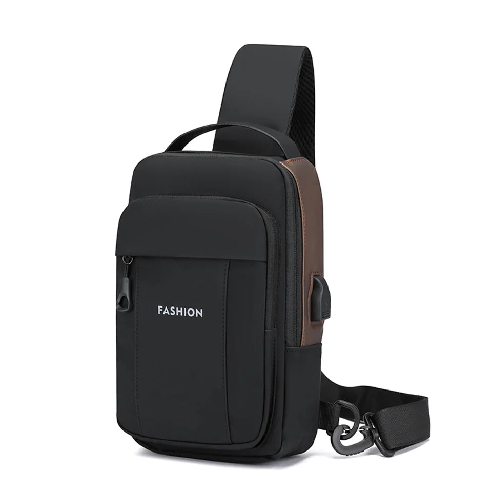 Men's Trend Oxford Crossbody Bags Designer Light Waterproof Man Leisure Versatile Shoulder Bags Men Fashion Mobile Phone Satchel