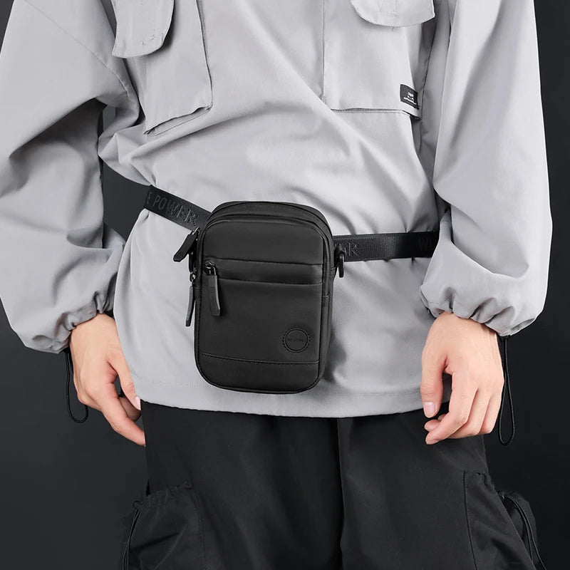 Men's Trend Waist Packs Designer Male Light Leisure Shoulder Bags Waterproof Nylon Man Fashion Crossbody Bags Sport Mini Bags