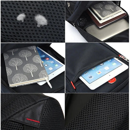 Men's Trendy New Casual Laptop Business Backpack Schoolbag Teenagers Travel Sports Leisure School Bag Pack For Male Female Women