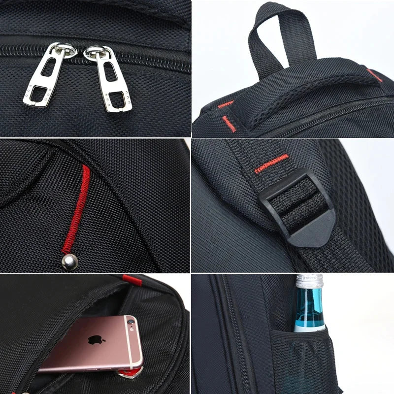 Men's Trendy New Casual Laptop Business Backpack Schoolbag Teenagers Travel Sports Leisure School Bag Pack For Male Female Women