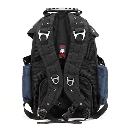 Men's Waterproof Backpack 15.6 inch Laptop computer Backpacks Swiss Travel Backpack Male Oxford Casual Schoolbag Male Mochila