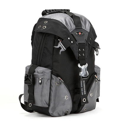 Men's Waterproof Backpack 15.6 inch Laptop computer Backpacks Swiss Travel Backpack Male Oxford Casual Schoolbag Male Mochila