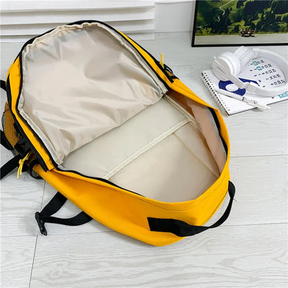 Men's Waterproof Oxford Backpacks Man Multiple Pockets Large-capacity Leisure Utility Travel Rucksacks Trend Student Schoolbags