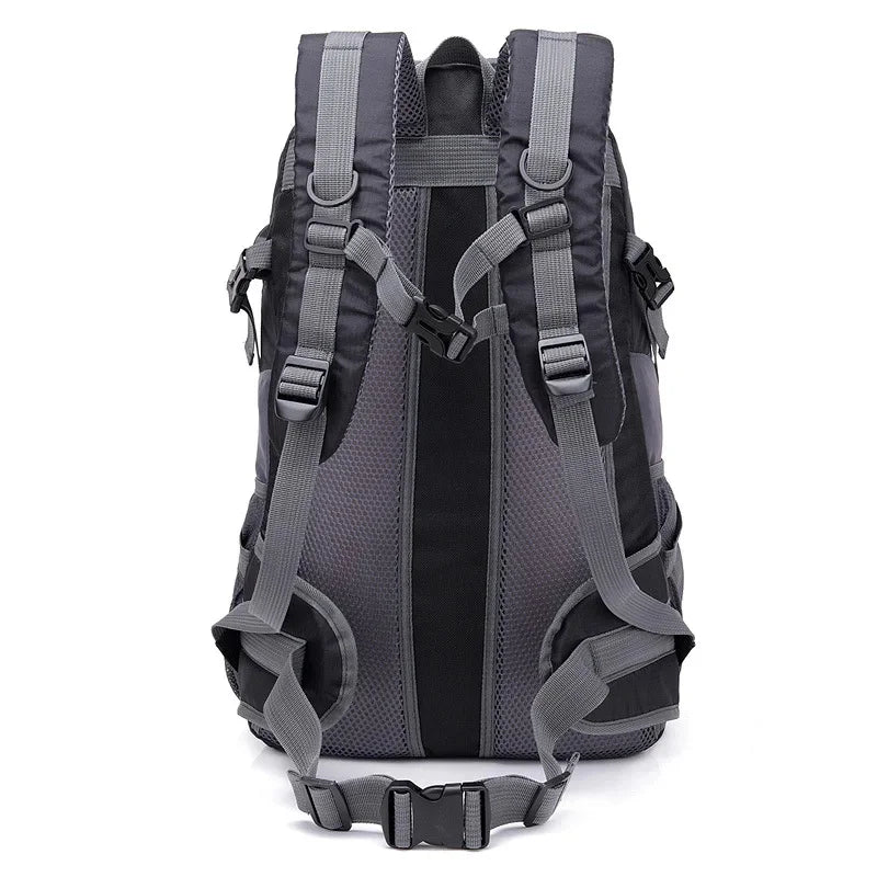Men's Women's 40L USB Backpack Travel Waterproof Sports Bag Pack Outdoor Hiking Rucksack Climbing Camping For Female Male