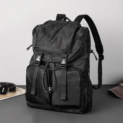 Men's and women's large-capacity Oxford cloth backpack waterproof nylon travel bag business casual backpack
