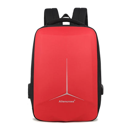 Men's backpack Password lock fashion 15.6 inch Laptop Backpacks USB charging Multi-layer Space Travel Bag Business Male Mochila