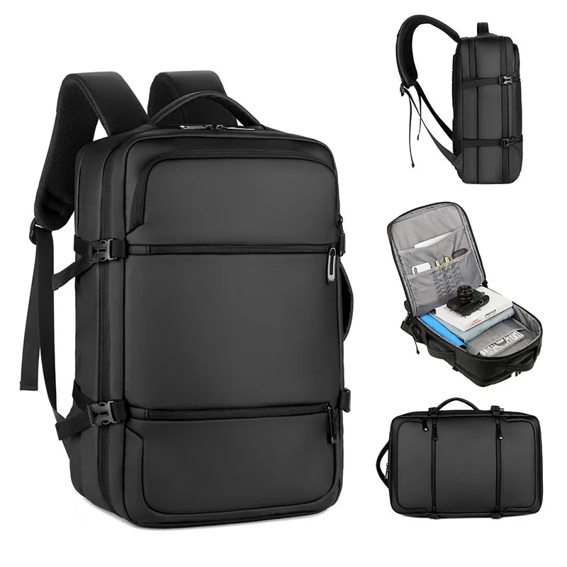 Men's backpack waterproof 15.6 inch Business Laptop Backpack school travel bag USB charging Backpack Large capacity new Mochila