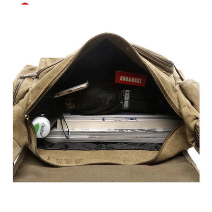 Men's bag Crossbody Bag Multifunction Men Retro Handbags Canvas Shoulder Messenger Bags Leisure Package Shoulder bag