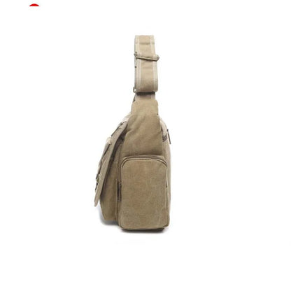 Men's bag Crossbody Bag Multifunction Men Retro Handbags Canvas Shoulder Messenger Bags Leisure Package Shoulder bag