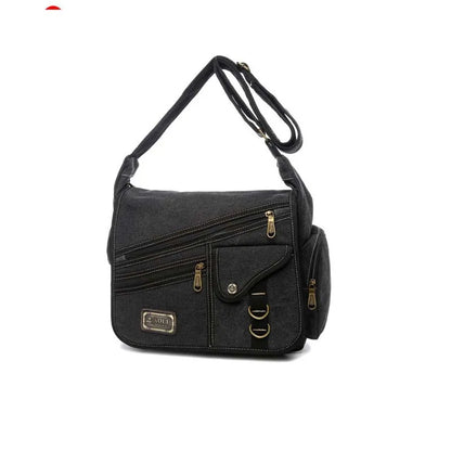 Men's bag Crossbody Bag Multifunction Men Retro Handbags Canvas Shoulder Messenger Bags Leisure Package Shoulder bag