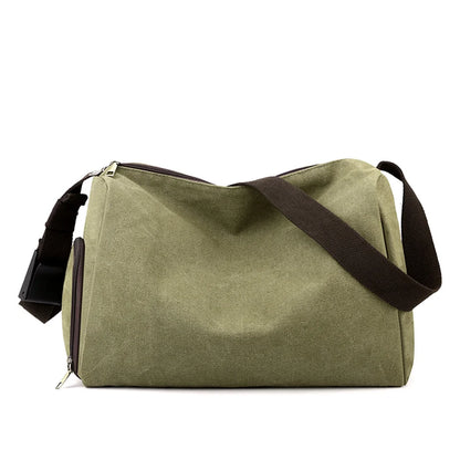 Men's canvas crossbody bag travel luxury handbag crossbody bag men's crossbody bag shoulder bag
