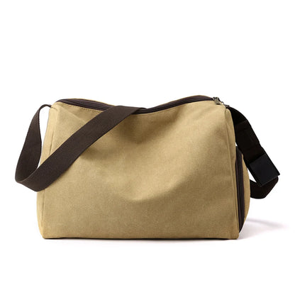 Men's canvas crossbody bag travel luxury handbag crossbody bag men's crossbody bag shoulder bag