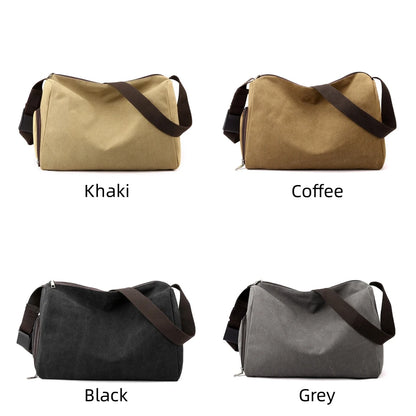 Men's canvas crossbody bag travel luxury handbag crossbody bag men's crossbody bag shoulder bag