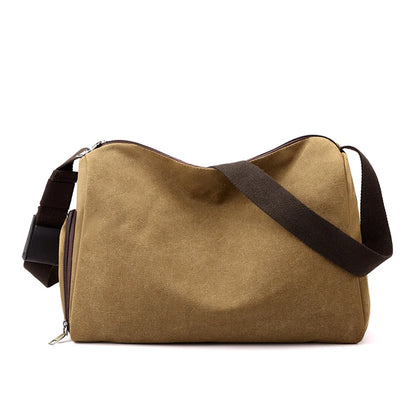 Men's canvas crossbody bag travel luxury handbag crossbody bag men's crossbody bag shoulder bag
