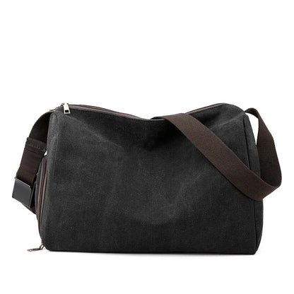 Men's canvas crossbody bag travel luxury handbag crossbody bag men's crossbody bag shoulder bag