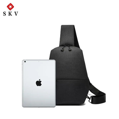 Men's crossbody bag Men Shoulder Bag Chest Bags for Men Sling Messenger Bag Male Charge Crossbody Bag