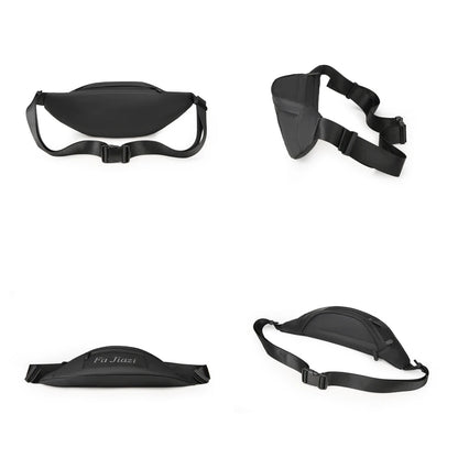 Men's nylon waist bag Fanny Pack belt waist bag laser chest phone bag sling bag multi-function sports and leisure