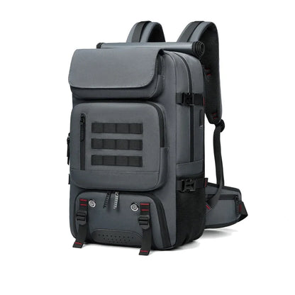 Men travel backpack 50L outdoors backpack Mountaineering bag waterproof Laptop Backpack Camping Backpack with Separate Shoe Bag