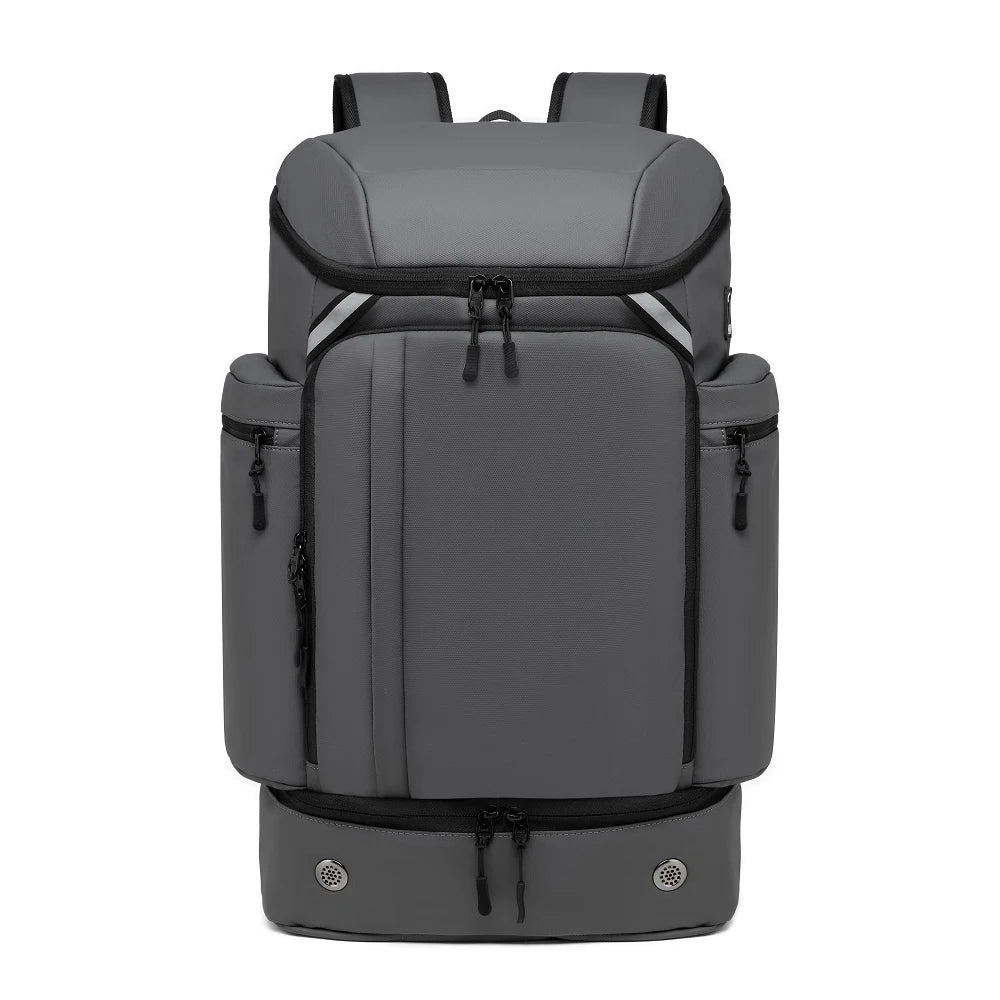 Men travel backpack large capacity trekking Backpack Business Laptop Backpack Anti-theft USB charging Backpack With shoe bag