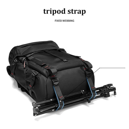 Men travel backpack waterproof 16 inch Business Laptop Backpack Hiking camping backpack With tripod strap Backpack for woman