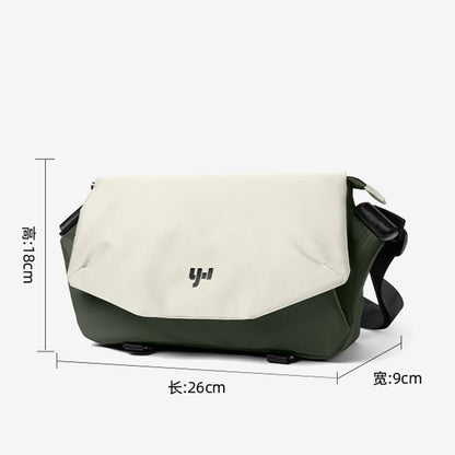 Messenger Bag for Men, 9.7 inch iPad Crossbody Bags Multifunctional Waterproof Casual Satchel Travel Cycling Shoulder Bag