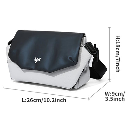 Messenger Bag for Men, 9.7 inch iPad Crossbody Bags Multifunctional Waterproof Casual Satchel Travel Cycling Shoulder Bag