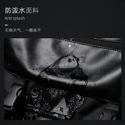 Messenger Bags For Men Waterproof Large Crossbody Shoulder Men's Hip Hop Street Cycling Travel Multilayer Antitheft Design Bags