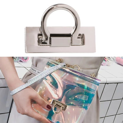 Metal Clasp Turn Twist Lock for DIY Craft Shoulder Bag Purse Handbag Hardware