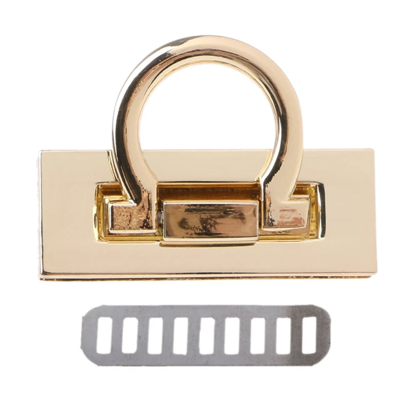Metal Clasp Turn Twist Lock for DIY Craft Shoulder Bag Purse Handbag Hardware