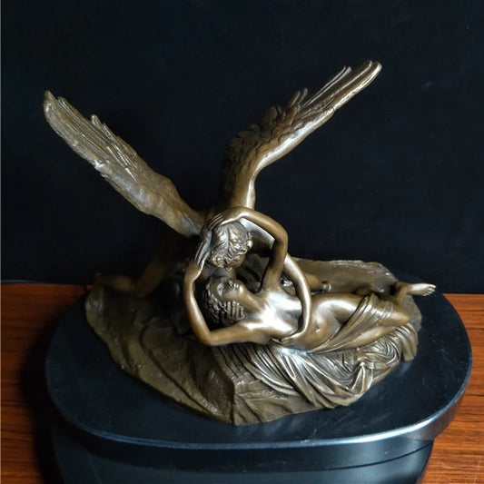 Metal Figurine True love Bronze Statue Home Decor Sculptures TPY-348