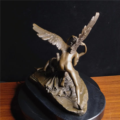 Metal Figurine True love Bronze Statue Home Decor Sculptures TPY-348