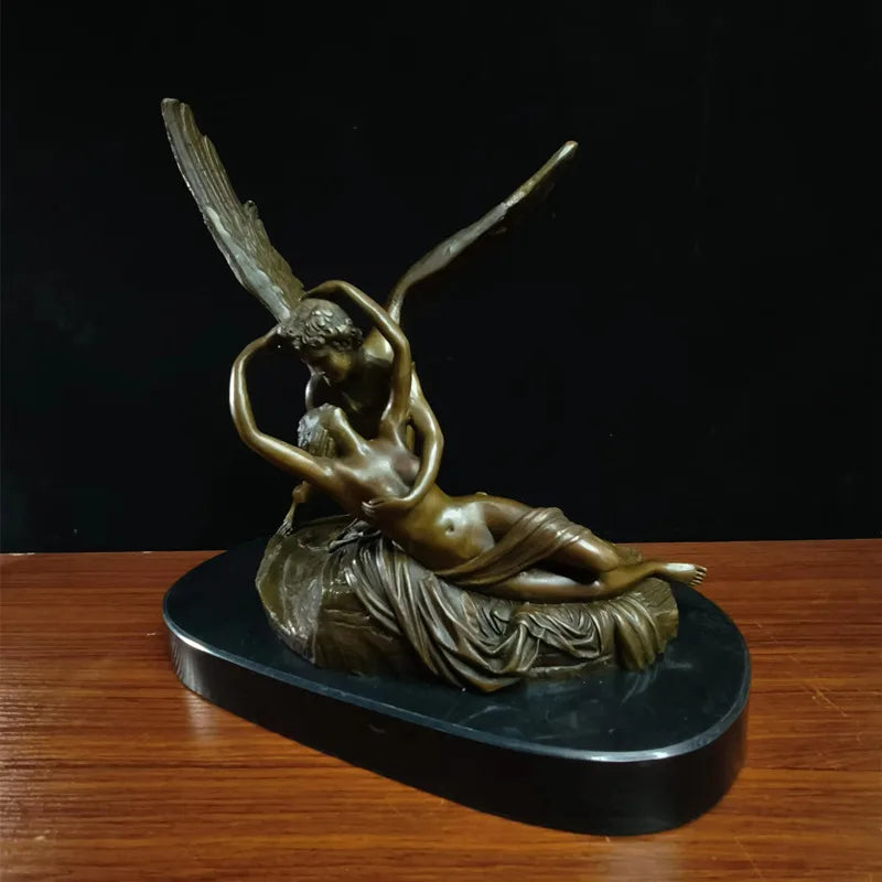 Metal Figurine True love Bronze Statue Home Decor Sculptures TPY-348